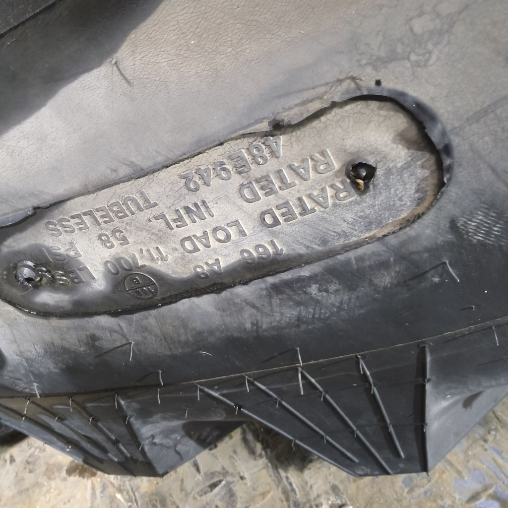 480/80R42 Titan Farm Hi Traction Lug Radial R-1 166B 99%