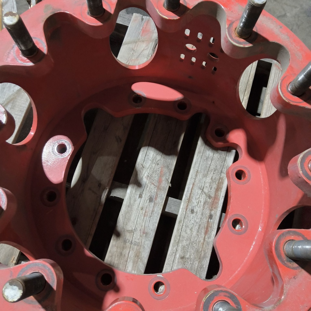 10 to 12-Hole 13.5"L FWD Spacer, Fendt/Agco Red