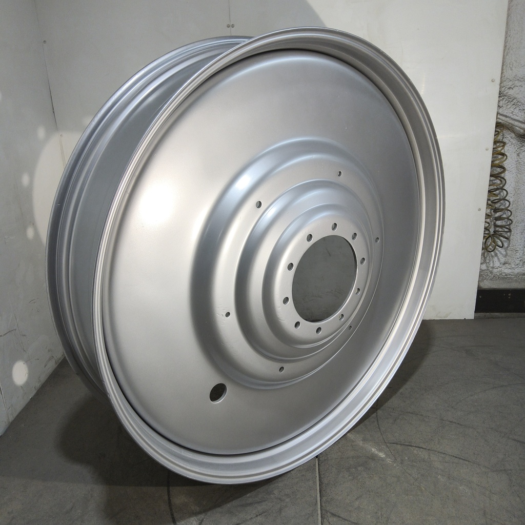 12"W x 54"D, Case IH Silver Mist 10-Hole Formed Plate , -9.25" Offset