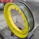 10"W x 42"D, John Deere Yellow 12-Hole Stub Disc , -2.25" Offset