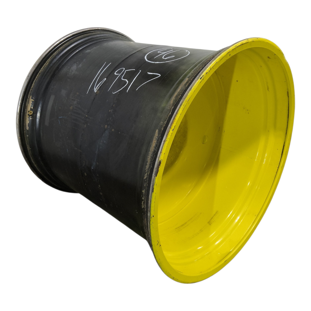 44"W x 46"D, John Deere Yellow 20-Hole Formed Plate , 1.12" Offset