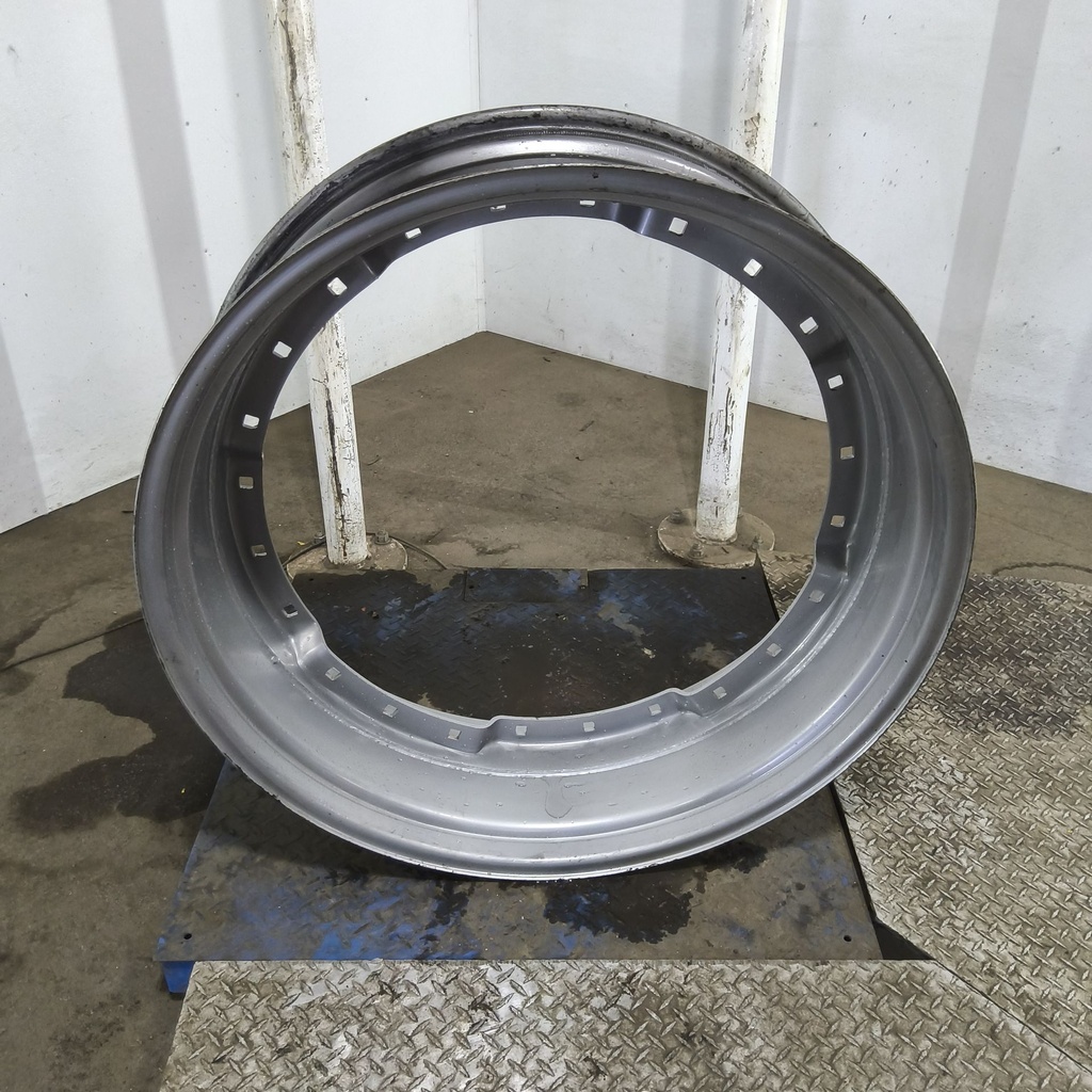 12"W x 38"D, Case IH Silver Mist 12-Hole Waffle Wheel (Groups of 3 bolts)