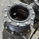 12 to 12-Hole 16"L FWD Spacer(2-PC OE Style), Black