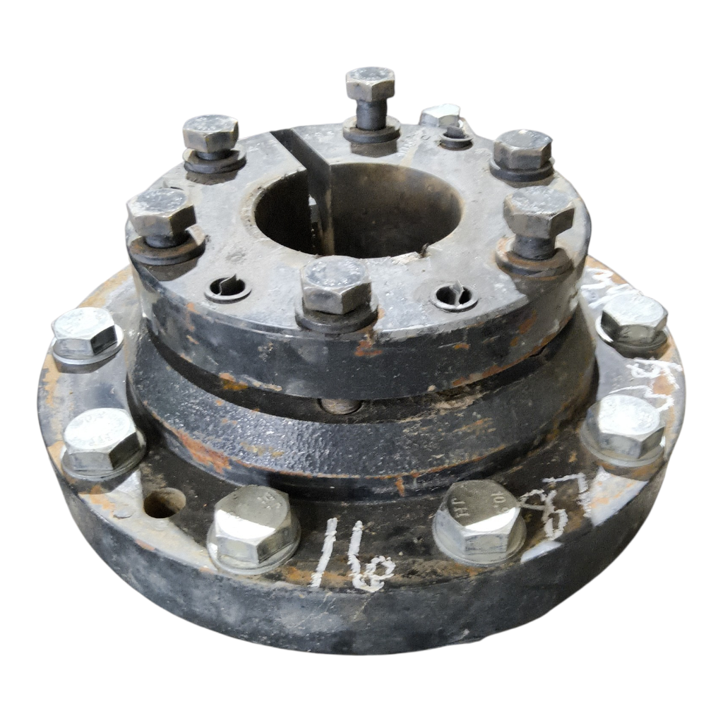 10-Hole Wedg-Lok OE Style, 4.53" (115.01mm) axle, Black