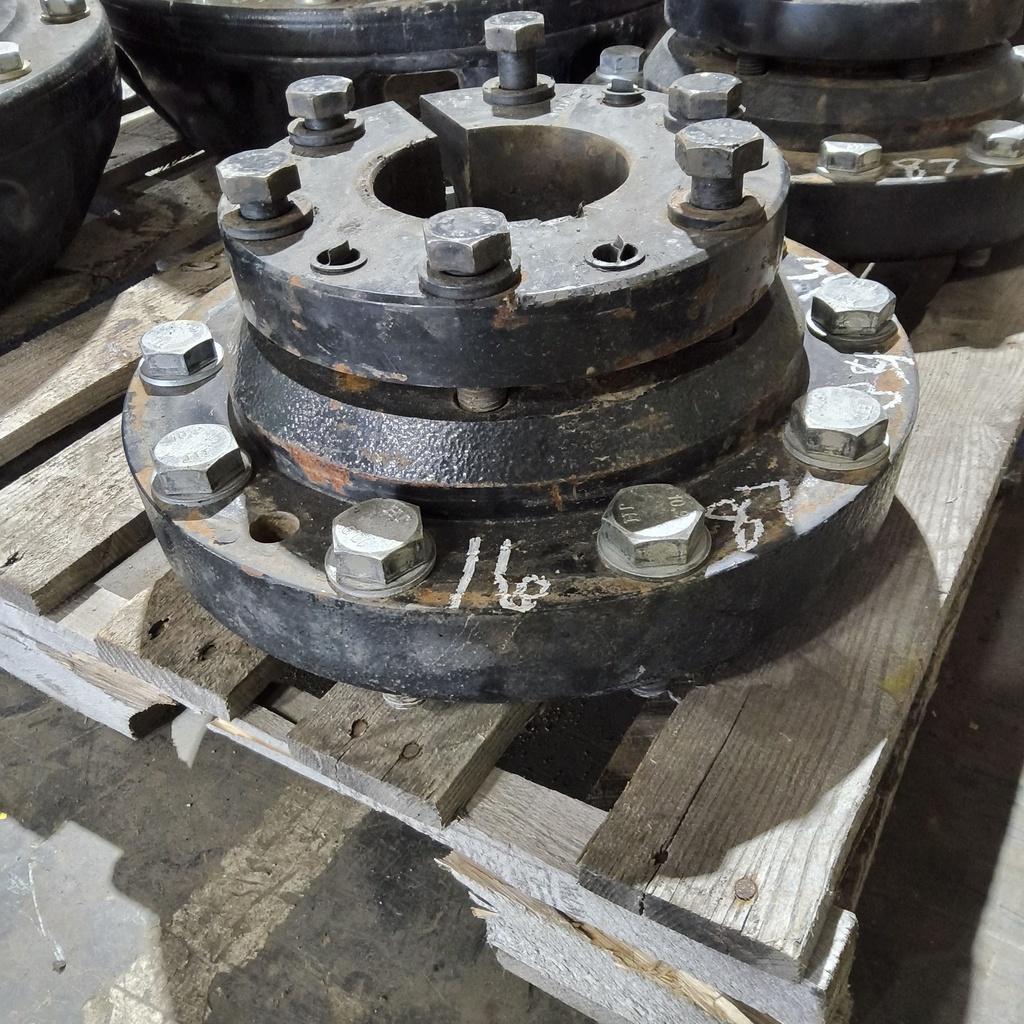 10-Hole Wedg-Lok OE Style, 4.53" (115.01mm) axle, Black