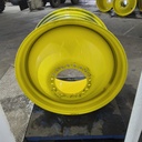23"W x 38"D, John Deere Yellow 20-Hole Dolly Dual , -16.38" Offset