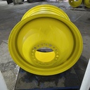 23"W x 38"D, John Deere Yellow 20-Hole Dolly Dual , -16.38" Offset