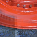 15"W x 34"D, Fendt/Agco Red 12-Hole Waffle Wheel (Groups of 3 bolts)