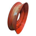 10"W x 46"D, Fendt/Agco Red 16-Hole Stub Disc , -2.62" Offset