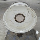 18"W x 38"D, Ford / New Holland White 10-Hole Flat Plate , -1" Offset