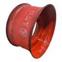 25"W x 46"D, Fendt/Agco Red 12-Hole Formed Plate , -0.5" Offset