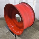 25"W x 46"D, Fendt/Agco Red 12-Hole Formed Plate , -0.5" Offset