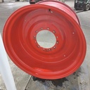 25"W x 46"D, Fendt/Agco Red 12-Hole Formed Plate , -0.5" Offset