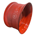 25"W x 46"D, Fendt/Agco Red 12-Hole Formed Plate , -0.5" Offset