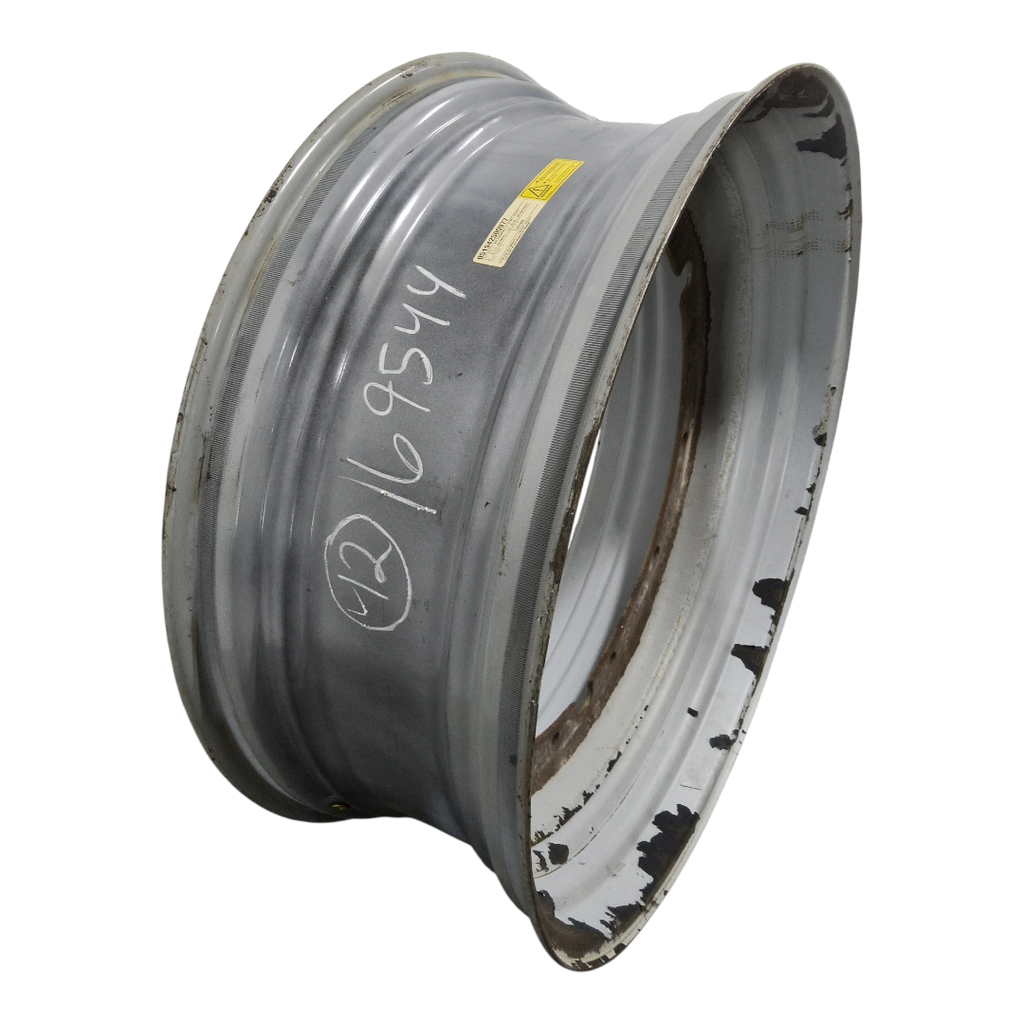 16"W x 42"D, Agco Corp Gray 12-Hole Stub Disc , -0.12" Offsett