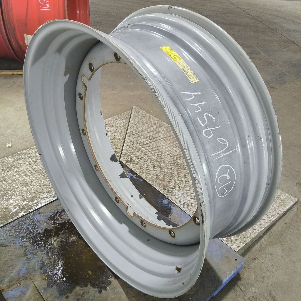 16"W x 42"D, Agco Corp Gray 12-Hole Stub Disc , -0.12" Offset