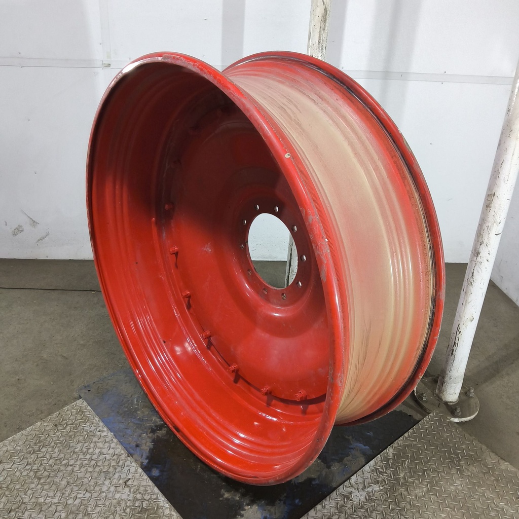 15"W x 50"D, Fendt/Agco Red 16-Hole Stub Disc , 3.38" Offset