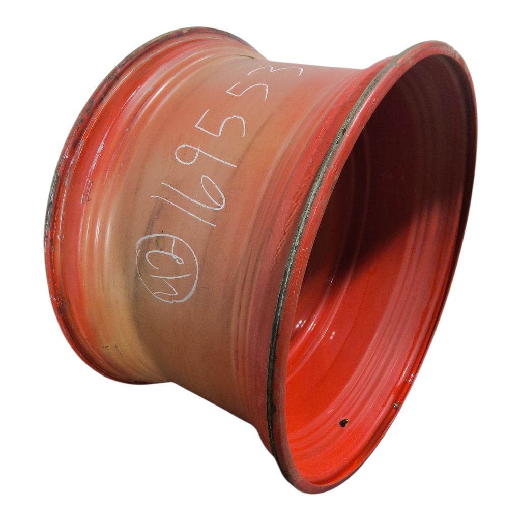 25"W x 42"D, Fendt/Agco Red 10-Hole Formed Plate , -2.81" Offset