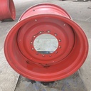 23"W x 38"D, Fendt/Agco Red 12-Hole Formed Plate , -2.69" Offset