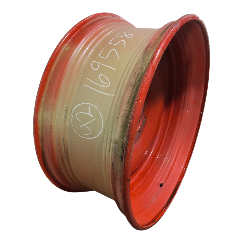 18"W x 42"D, Fendt/Agco Red 10-Hole Formed Plate , -1.88" Offset