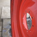 18"W x 42"D, Fendt/Agco Red 10-Hole Formed Plate , -1.88" Offset