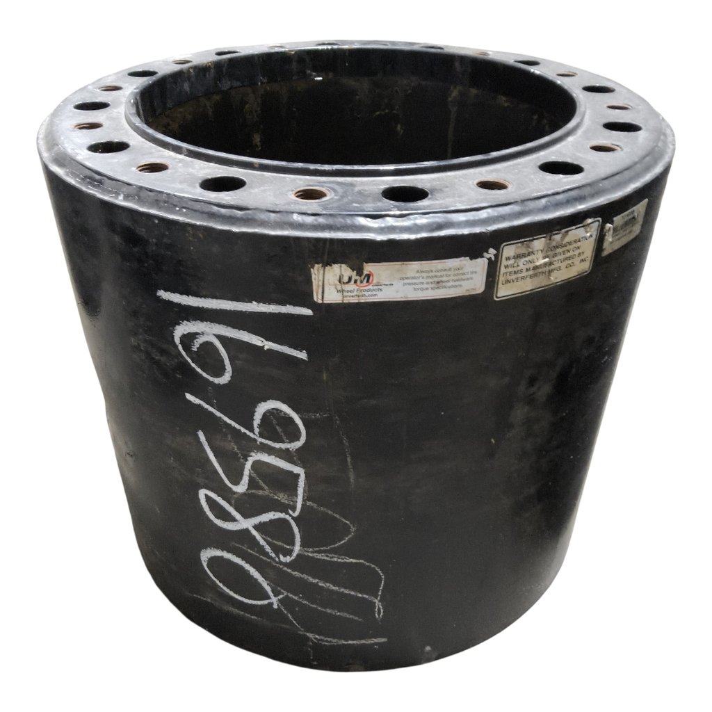 12-Hole 17.75"L Hub Extension, Black