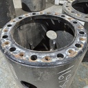 12-Hole 17.75"L Hub Extension, Black