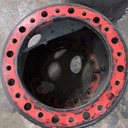 12-Hole 17.75"L Hub Extension, Black