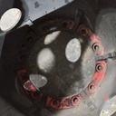 12-Hole 17.75"L Hub Extension, Black