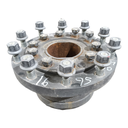 10-Hole Wedg-Lok OE Style, 4.92" (125mm) axle, Agco Corp Gray