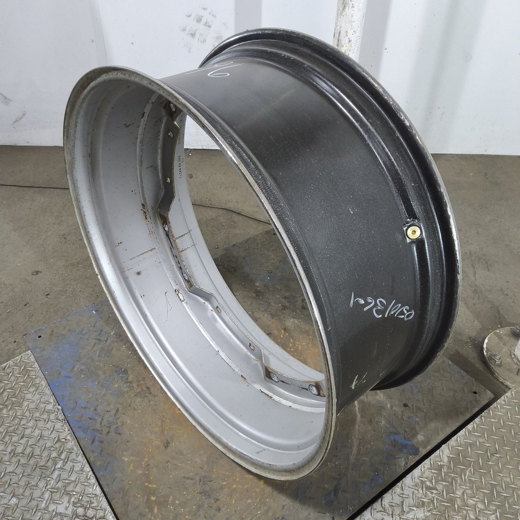 13"W x 34"D, Case IH Silver Mist 8-Hole Waffle Wheel (Groups of 2 bolts)