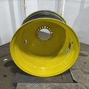 23"W x 38"D, John Deere Yellow 20-Hole Dolly Dual , -16.38" Offset