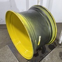 23"W x 38"D, John Deere Yellow 20-Hole Dolly Dual , -16.38" Offset