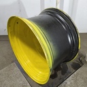 23"W x 38"D, John Deere Yellow 20-Hole Dolly Dual , -16.38" Offset
