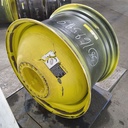 23"W x 38"D, John Deere Yellow 20-Hole Dolly Dual , -16.38" Offset