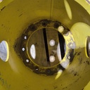 12 to 10-Hole 19.5"L Sprayer Extension, John Deere Yellow