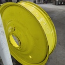12"W x 54"D, John Deere Yellow 10-Hole Formed Plate , 6.25" Offset