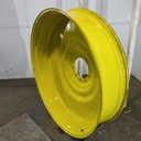 12"W x 54"D, John Deere Yellow 10-Hole Formed Plate , -9.25" Offset