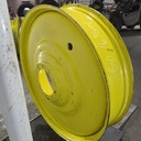 12"W x 54"D, John Deere Yellow 10-Hole Formed Plate , -9.25" Offset