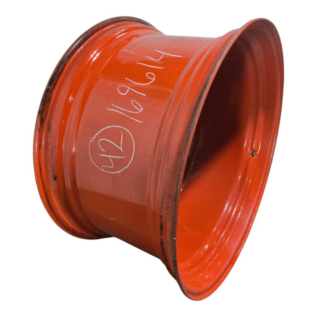 23"W x 42"D, Fendt/Agco Red 10-Hole Formed Plate , -13.62" Offset