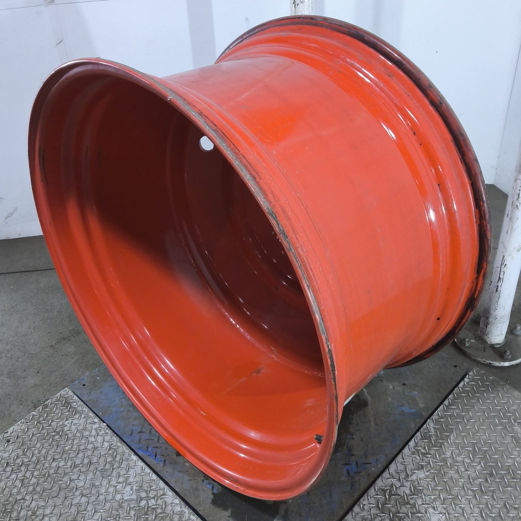 23"W x 42"D, Fendt/Agco Red 10-Hole Formed Plate , -13.62" Offset