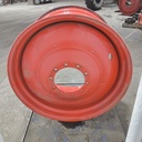 23"W x 42"D, Fendt/Agco Red 10-Hole Formed Plate , -13.62" Offset