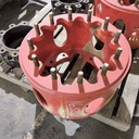 10 to 12-Hole 13.5"L FWD Spacer, Fendt/Agco Red