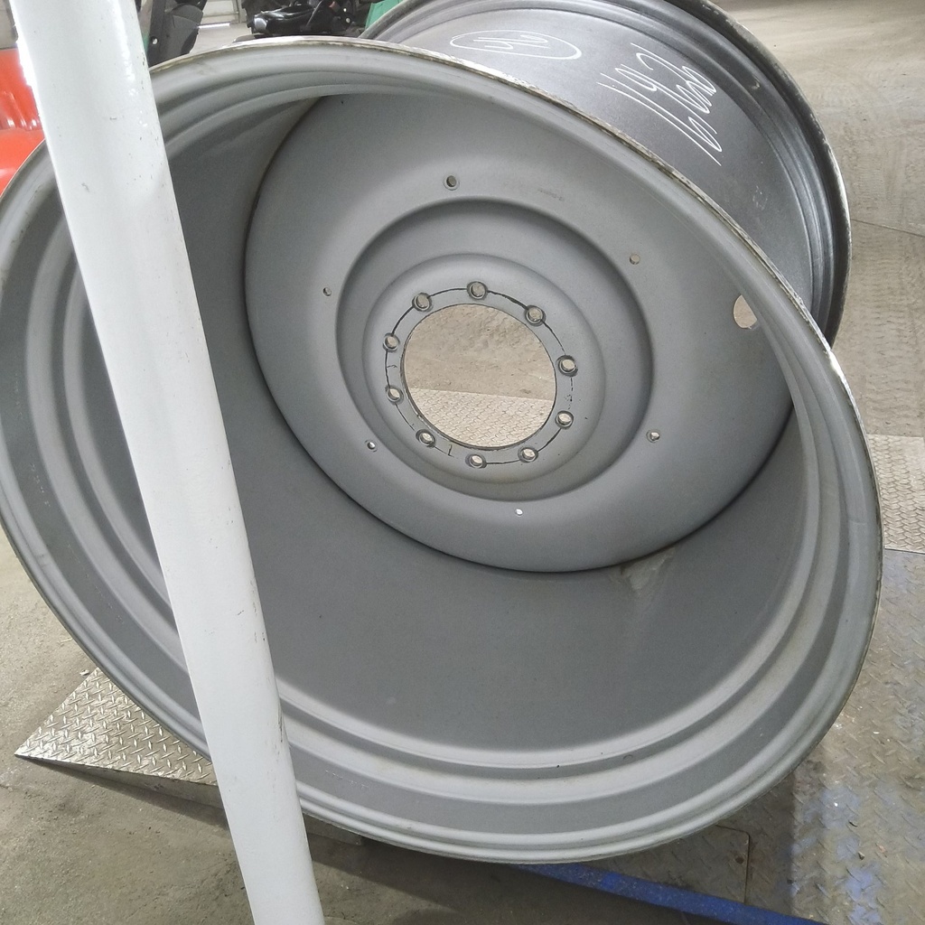 38"W x 46"D, Case IH Silver Mist 10-Hole Formed Plate , -0.88" Offset