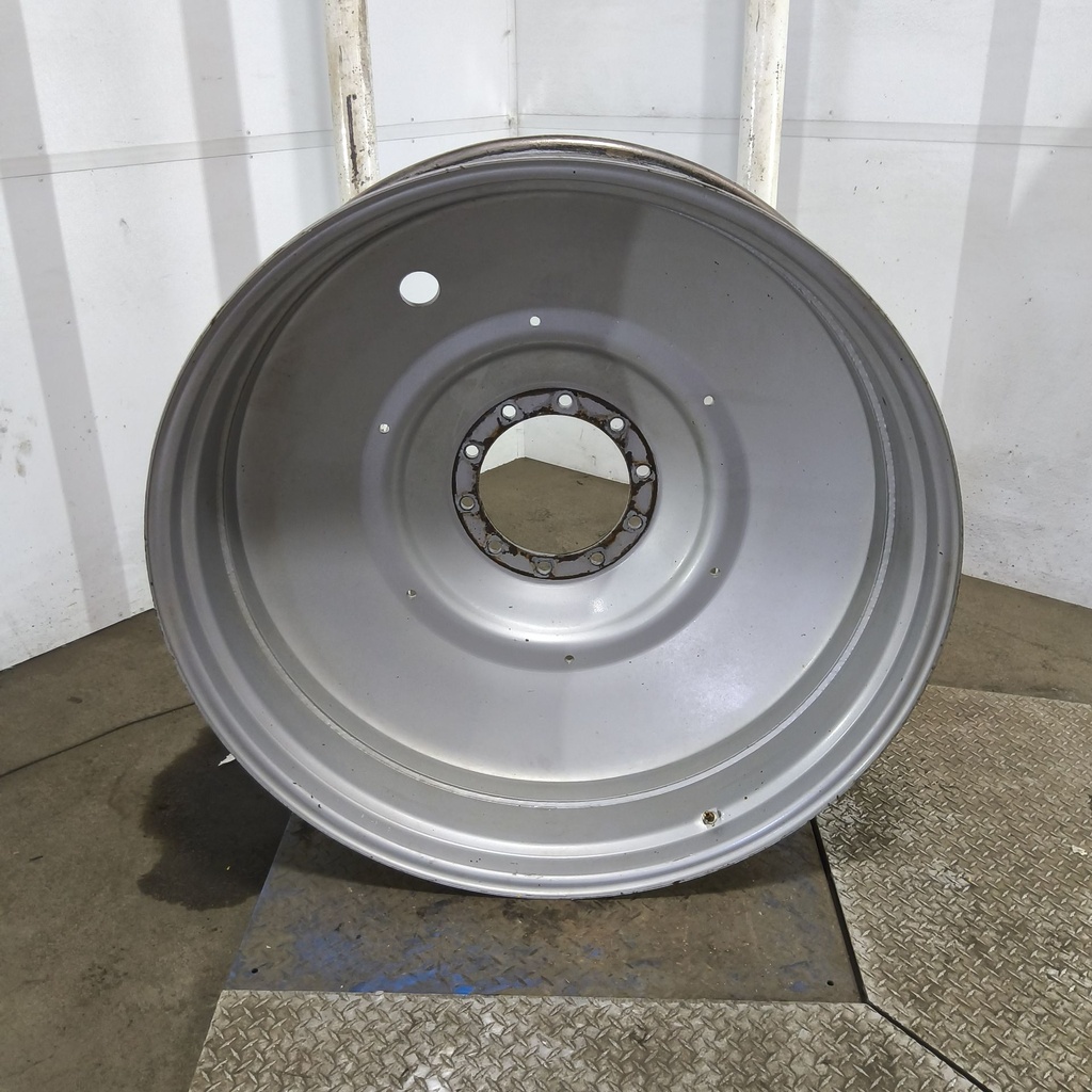 12"W x 46"D, Case IH Silver Mist 10-Hole Formed Plate , -9.75" Offset