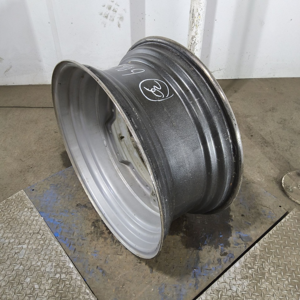 13"W x 30"D, Case IH Silver Mist 8-Hole Waffle Wheel (Groups of 2 Bolts)