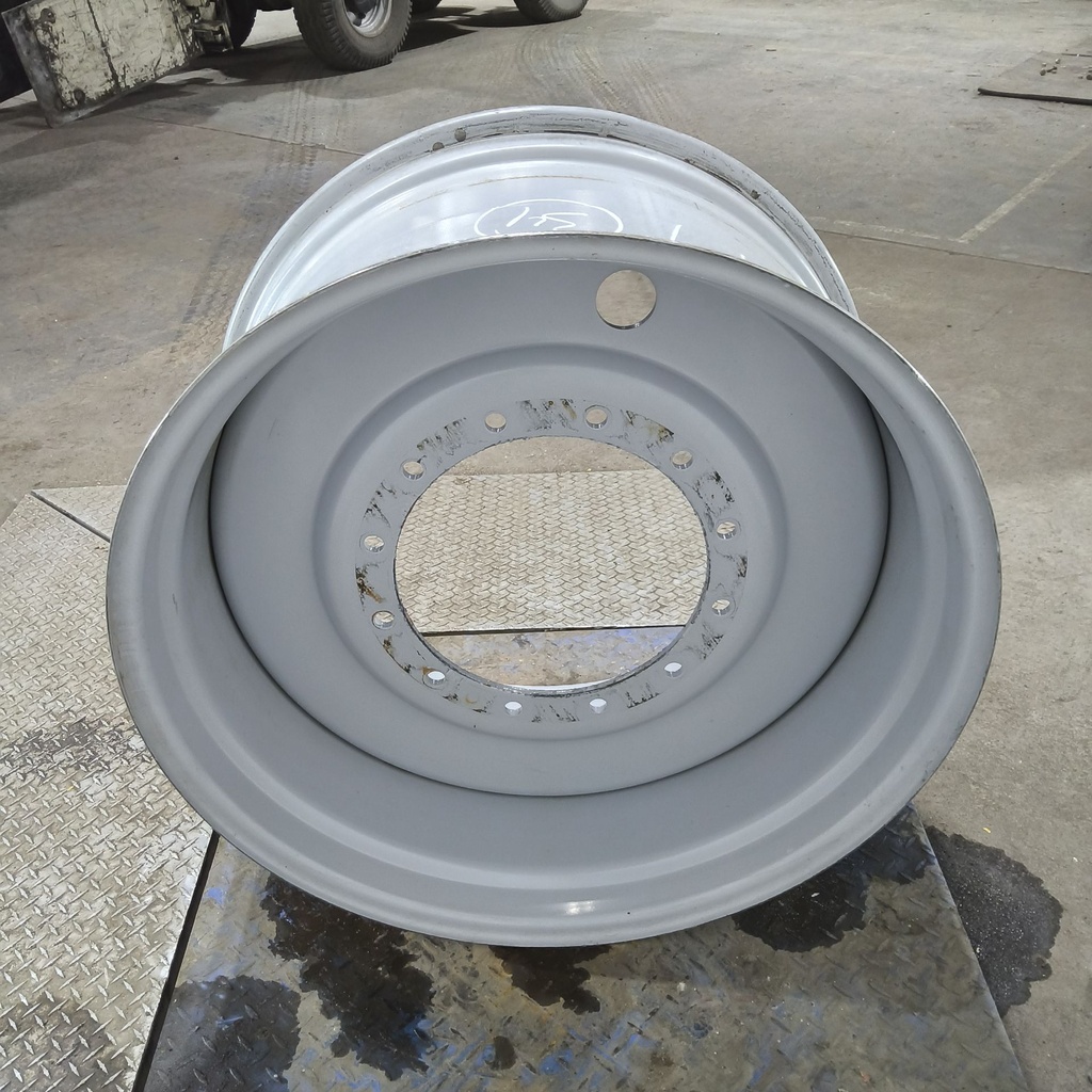18"W x 34"D, Agco Corp Gray 12-Hole Formed Plate , -3.25" Offset
