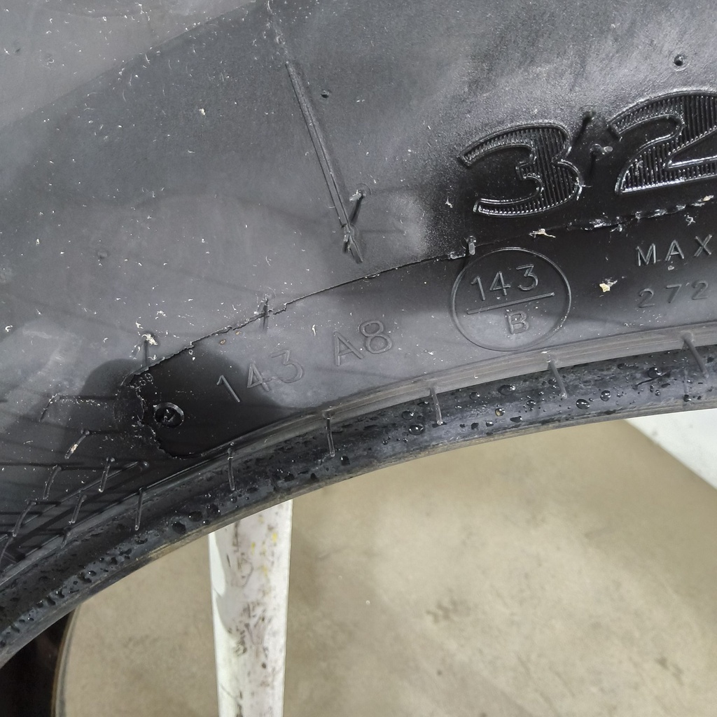 320/85R38 Goodyear Farm DT800 Super Traction R-1W 143A8 80%