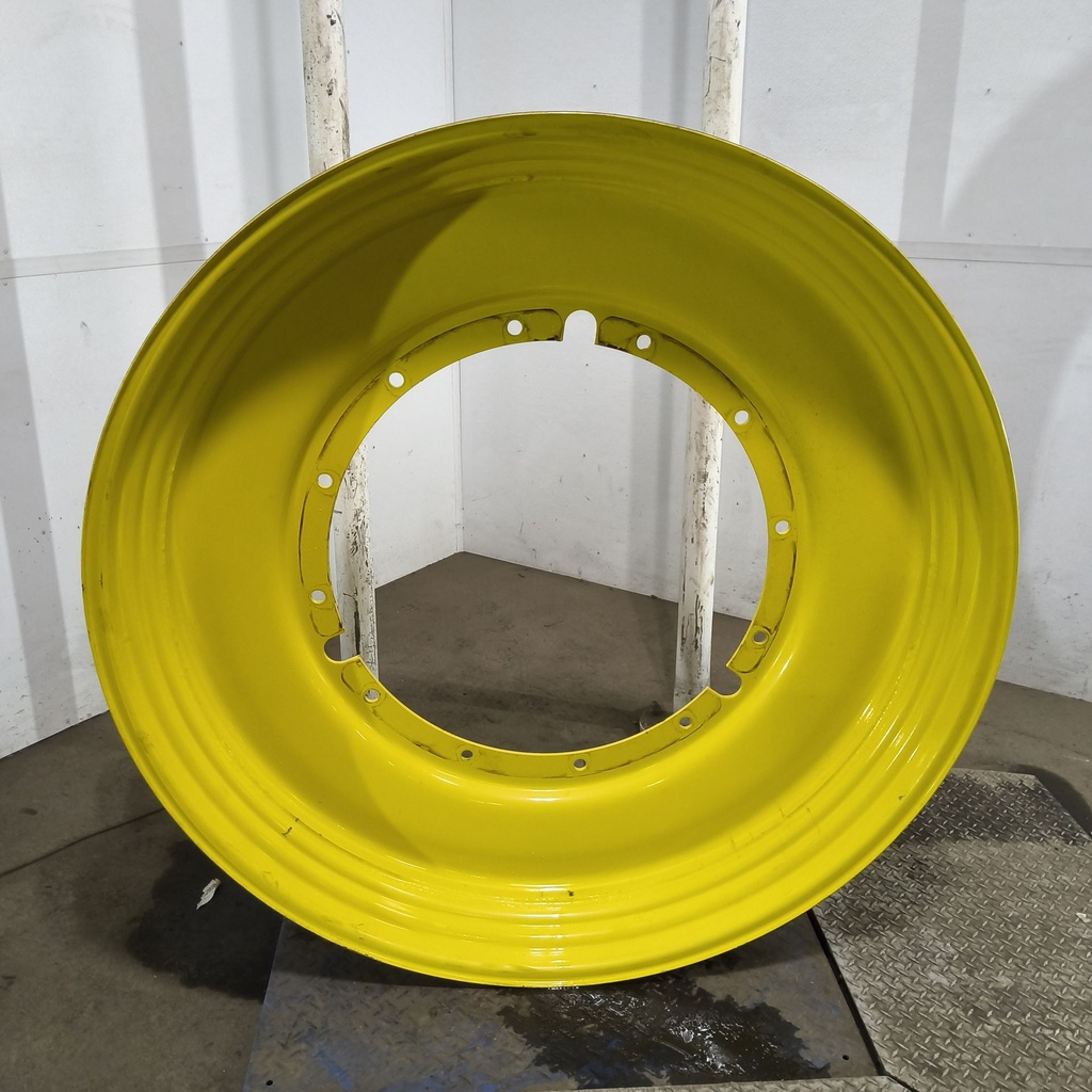 10"W x 54"D, John Deere Yellow 12-Hole Stub Disc , 2.88" Offset