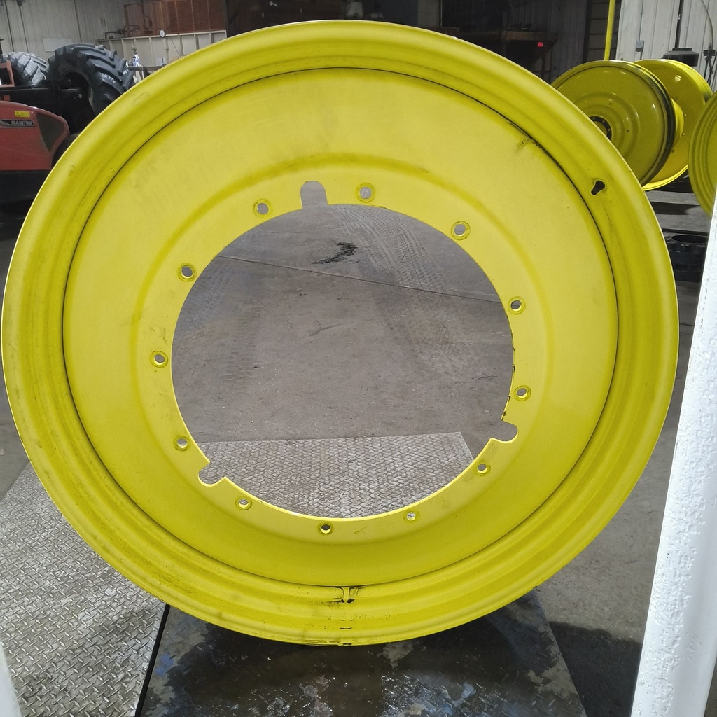 10"W x 54"D, John Deere Yellow 12-Hole Stub Disc , 2.88" Offset